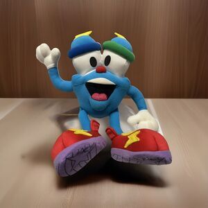Vintage Izzy 1996 Atlanta Olympics Mascot Plush Stuffed Animal Toy 10"